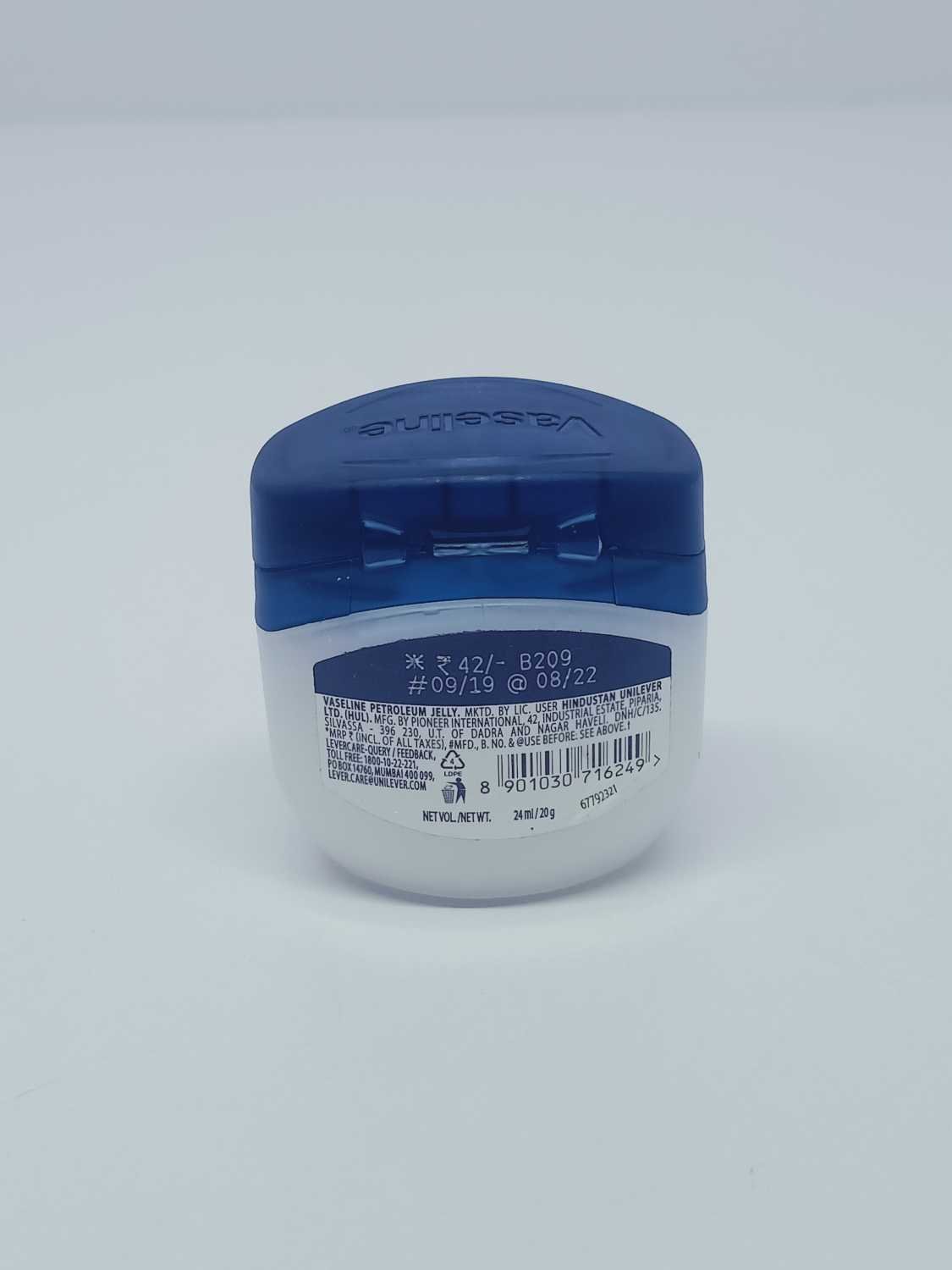 Vaseline Skin Protecting Jelly Original, 20 gram