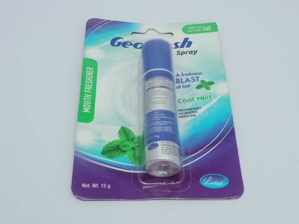 Geofresh Spray Mouth Freshner, Cool Mint, 15 gram