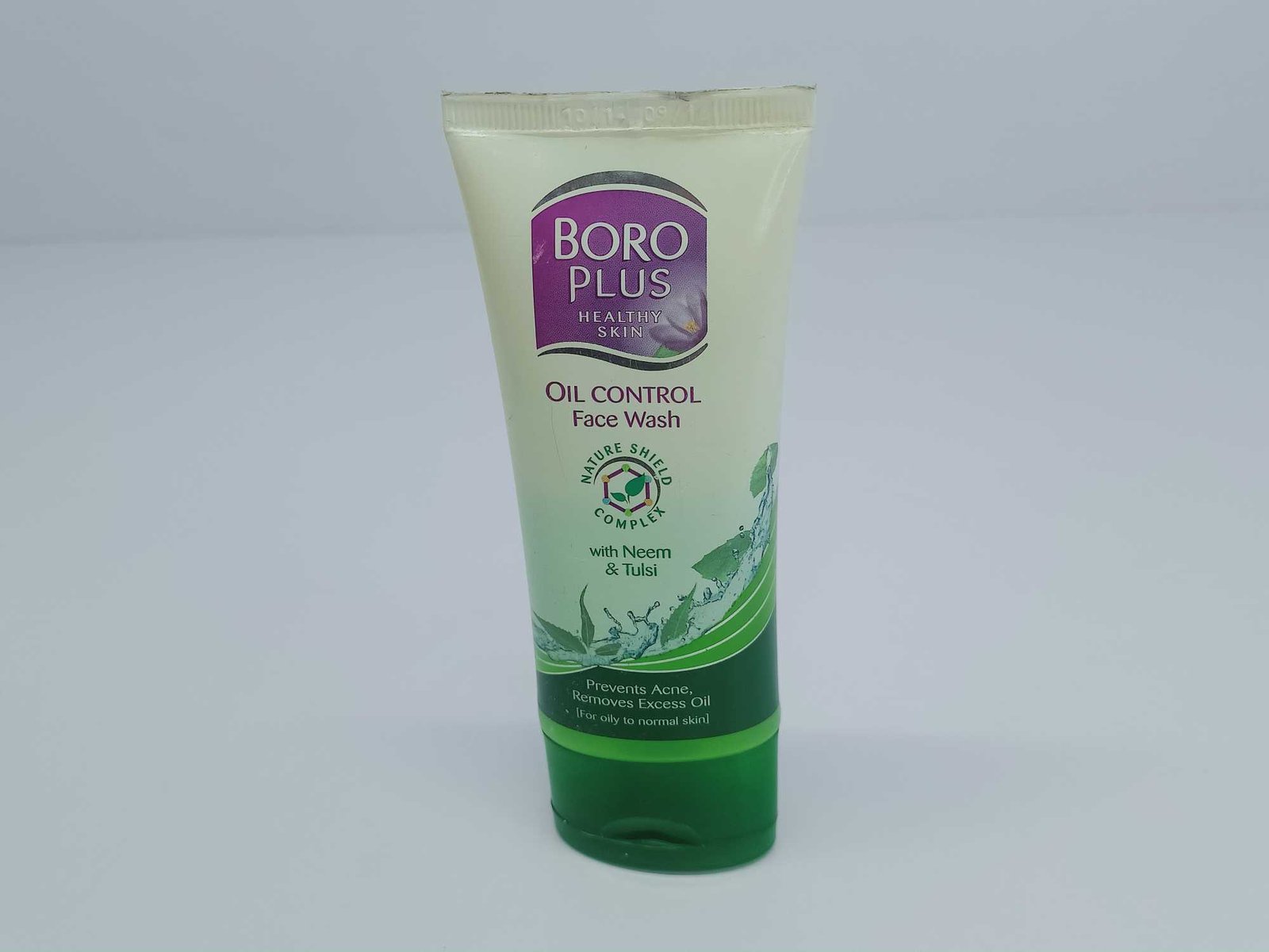 Boro Plus Healthy Skin Oil Control Face Wash with Neem and Tulsi, 50 ml