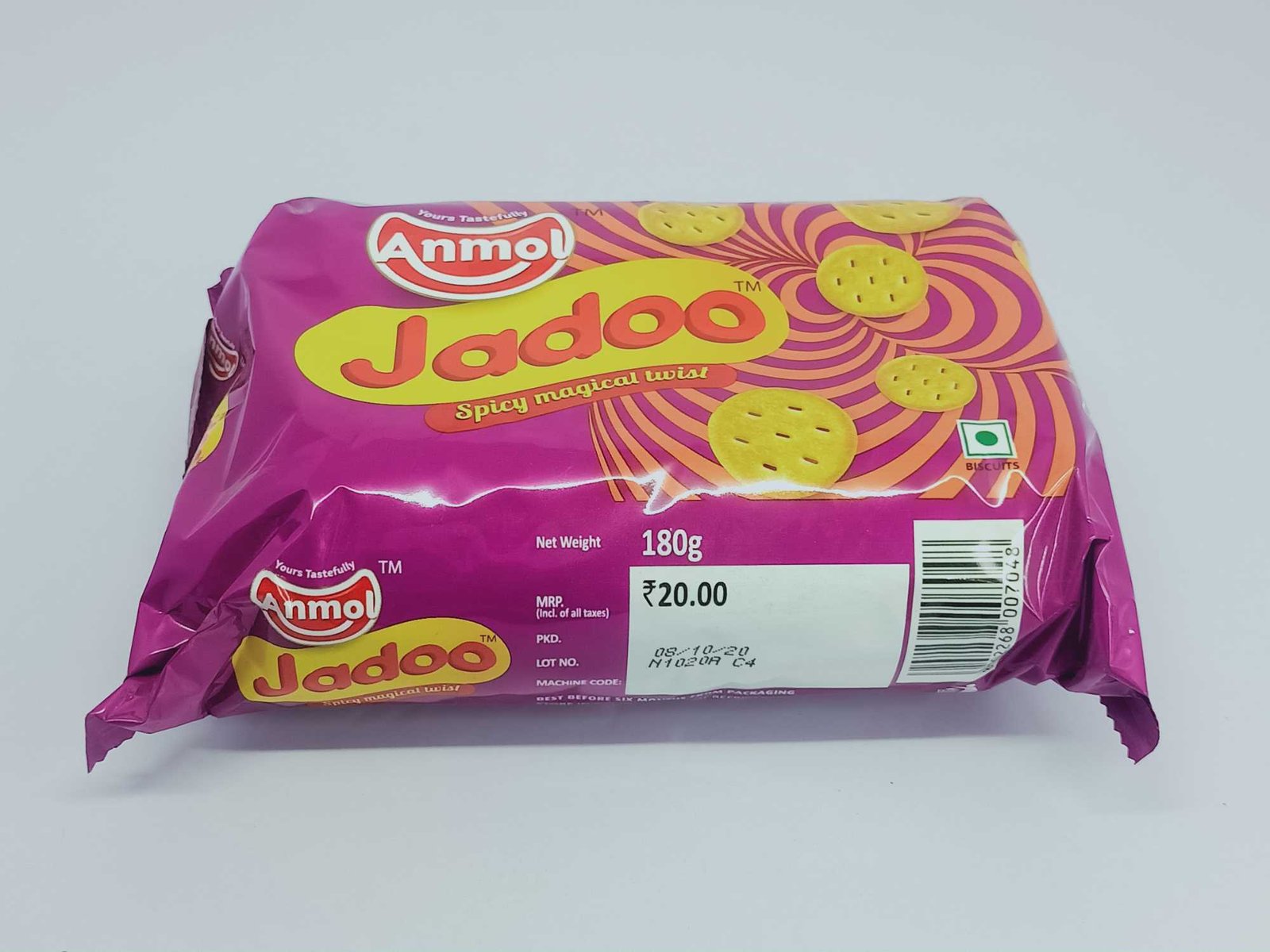Anmol Jadoo Spicy Magical Twist yours Tasterfully, 180 gram