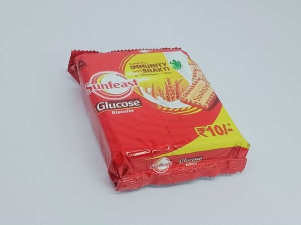 Sunfeast Glucose Biscuits Support Immunity with Shakti of vitamine A, 120 gram