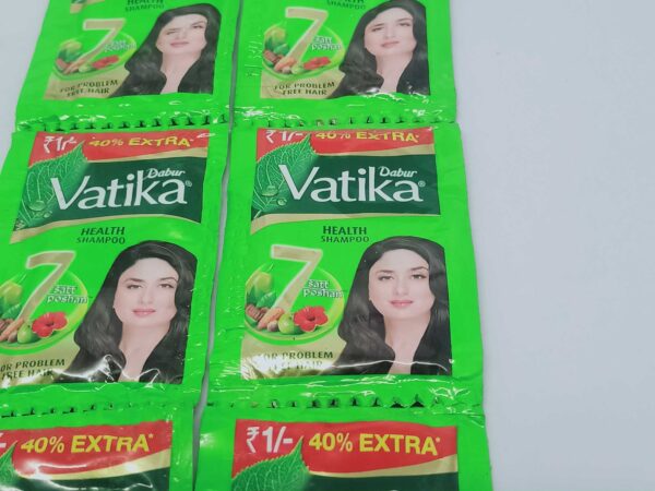 Dabur Vatika Health Shampoo satt Poshan, 5.6 ml