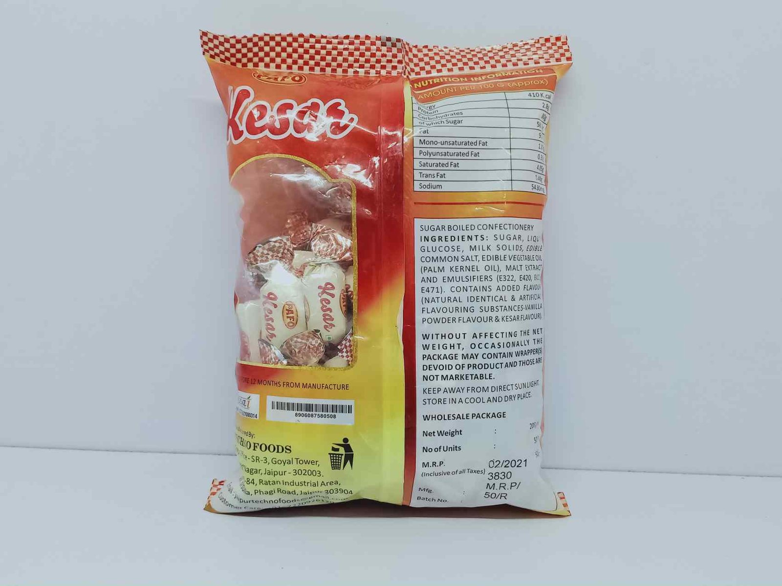 pafo kesar tattoo free, 200 grams