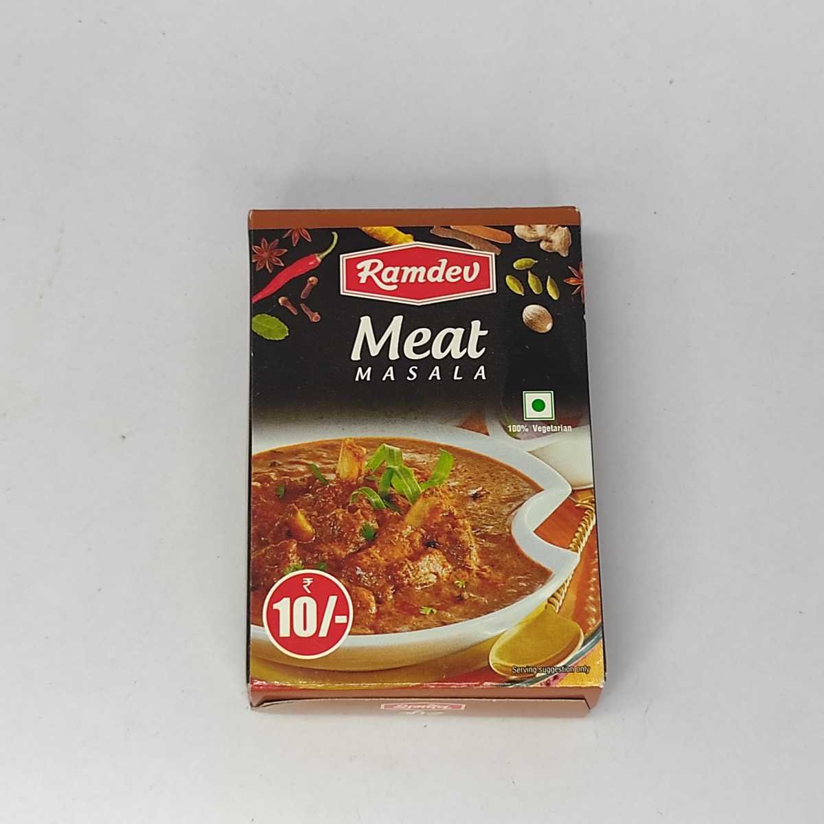 Ramdev meat masala, 100% vegetarian, 15 grams