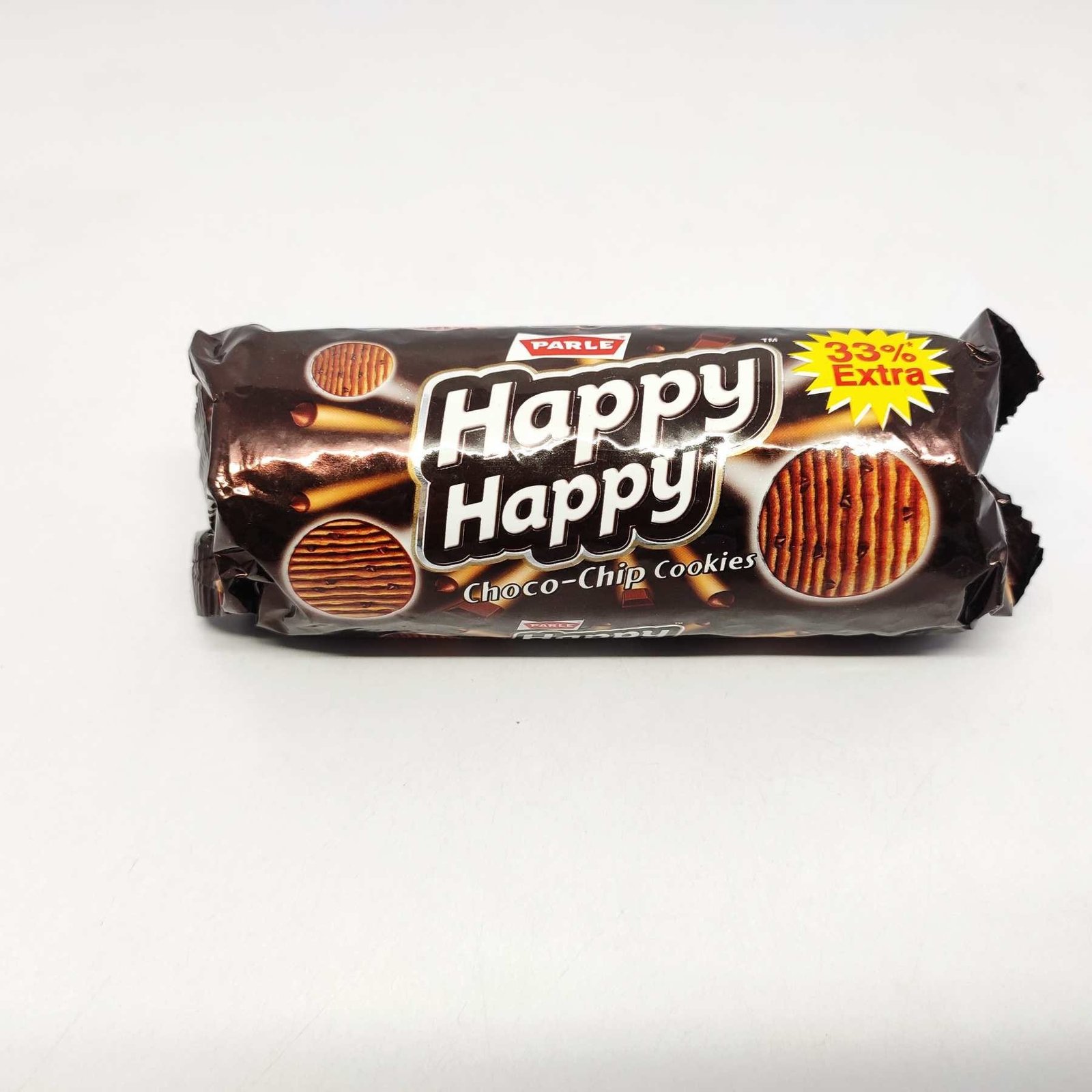 Parle Happy happy choco chip cookies, 80 grams