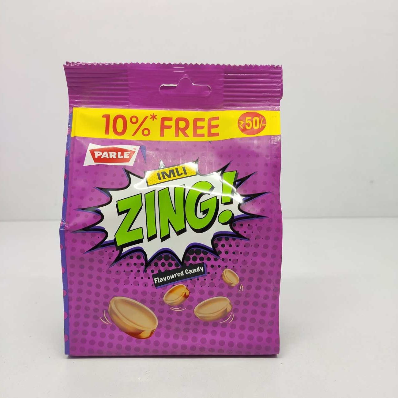 Parle imli Zing flavour candy, 217.8 grams