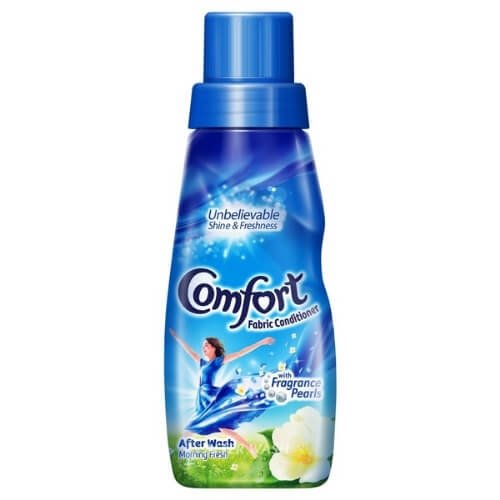Comfort Fabric Conditioner with Fragrance Pearls Unbelievable Shine and Freshness After Wash Morning Fresh, 220 ml