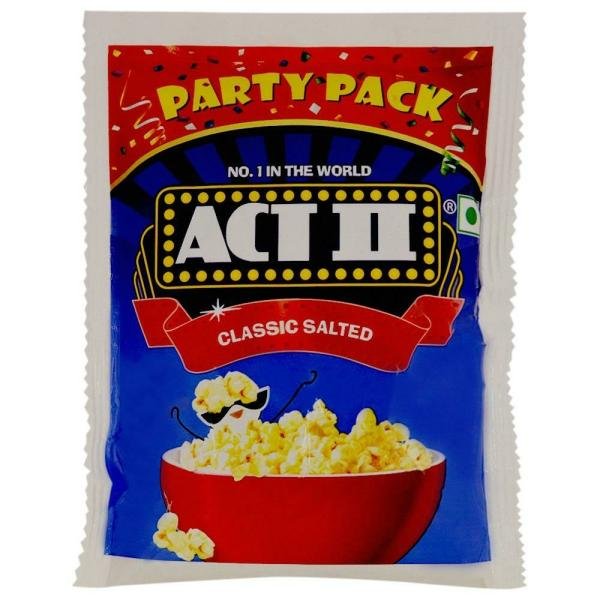 act ii classic salted instant popcorn 120 g 30 g party pack product images o491187499 p590033060 0 202203150106