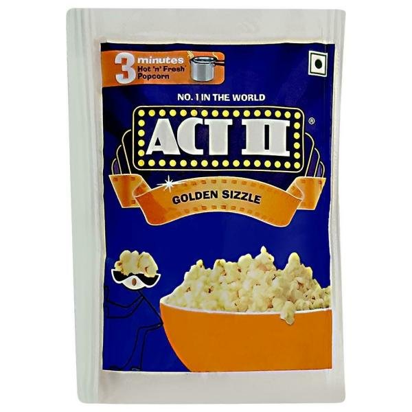 Act II Golden Sizzle Popcorn 60 g