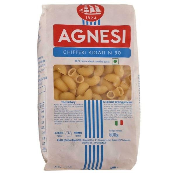 agnesi chifferi rigati pasta 500 g product images o490010125 p590109815 0 202203170204