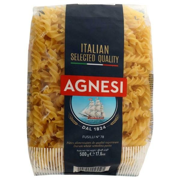 agnesi fusilli pasta 500 g product images o490010122 p590112999 0 202203152039