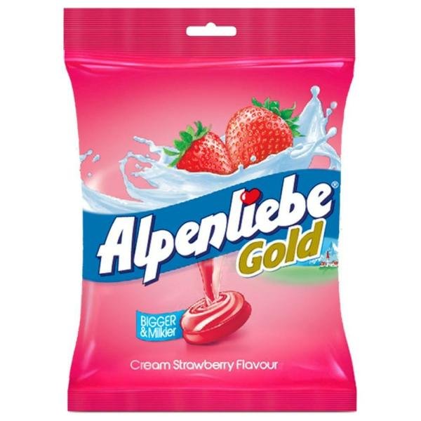 Alpenliebe Gold Cream Strawberry Candy 152 g