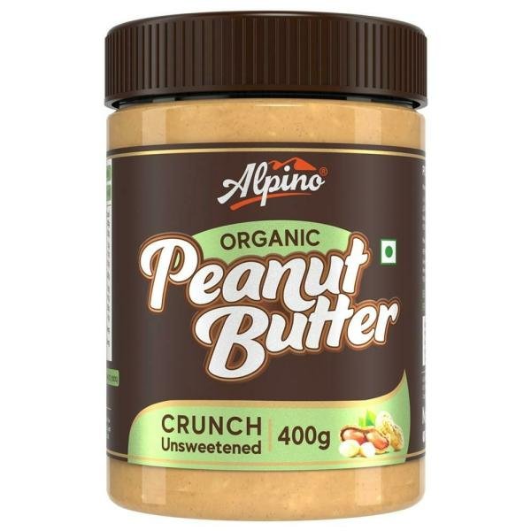 alpino organic crunch unsweetened peanut butter 400 g product images o492339369 p590339489 0 202203142043