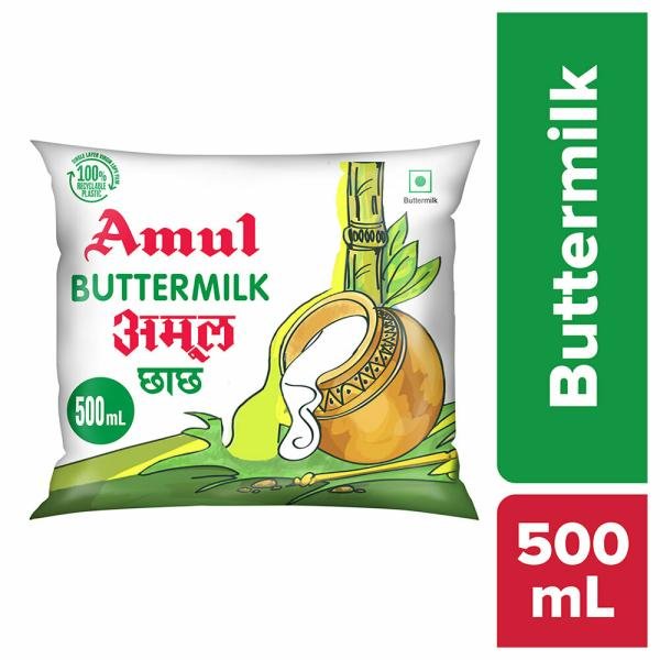 Amul Buttermilk 500 ml (Pack)