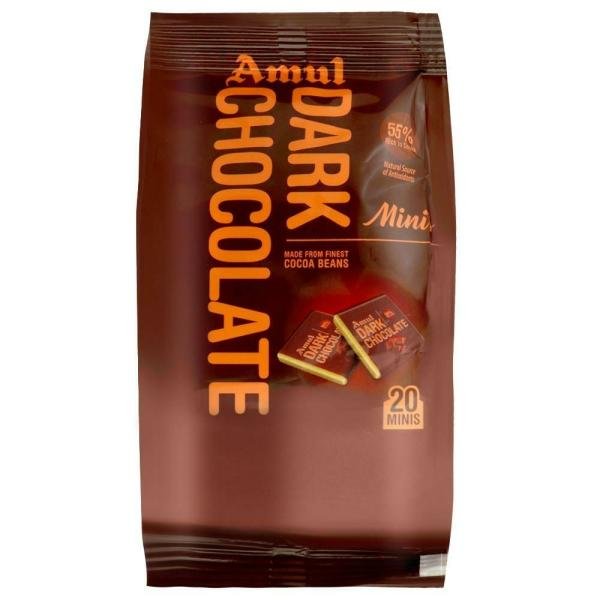 amul minis gable top dark chocolate bar 100 g product images o491441344 p590067134 0 202203152229
