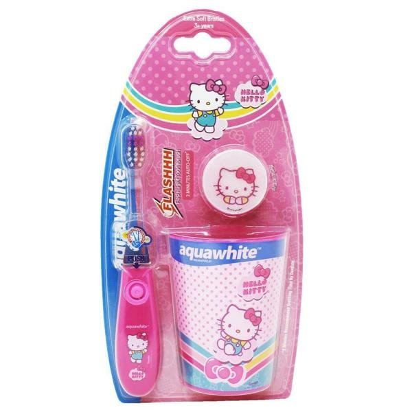 aquawhite hello kitty extra soft bristles flashhh toothbrush with hygiene cap 3 years product images o491934264 p590122095 0 202203170738