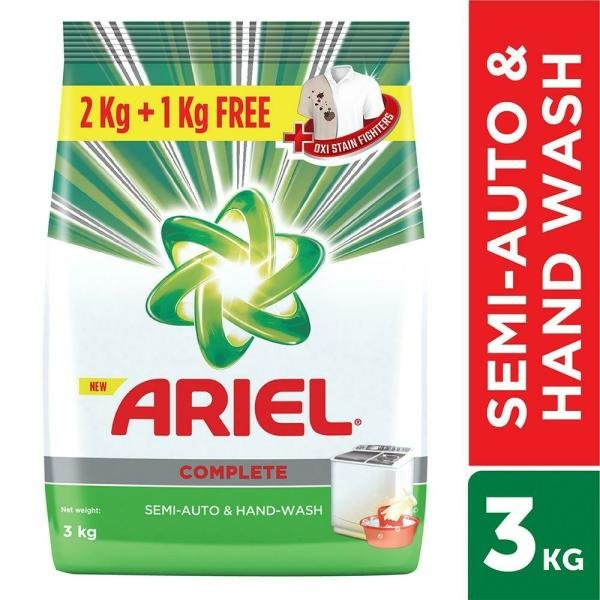 ariel complete detergent powder 2 kg get extra 1 kg free product images o490503562 p490503562 0 202203150750