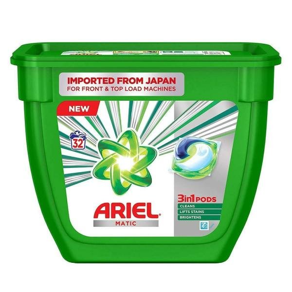 ariel matic 3 in 1 detergent pods 32 pcs product images o491961101 p590514112 0 202203150623