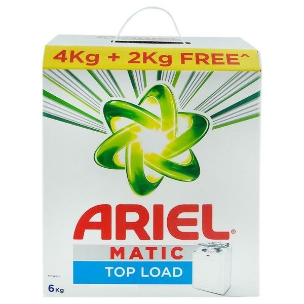 ariel matic top load detergent powder 4 kg get extra 2 kg free product images o491335765 p491335765 0 202203151011