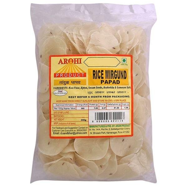 arohi rice mirgund papad 200 g product images o491316593 p491316593 0 202203170738