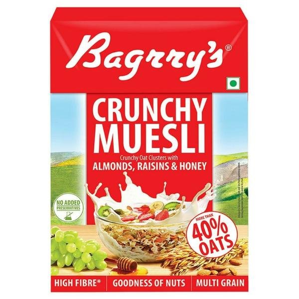 bagrry s crunchy muesli with almonds raisins honey 500 g product images o491390344 p491390344 0 202203170752