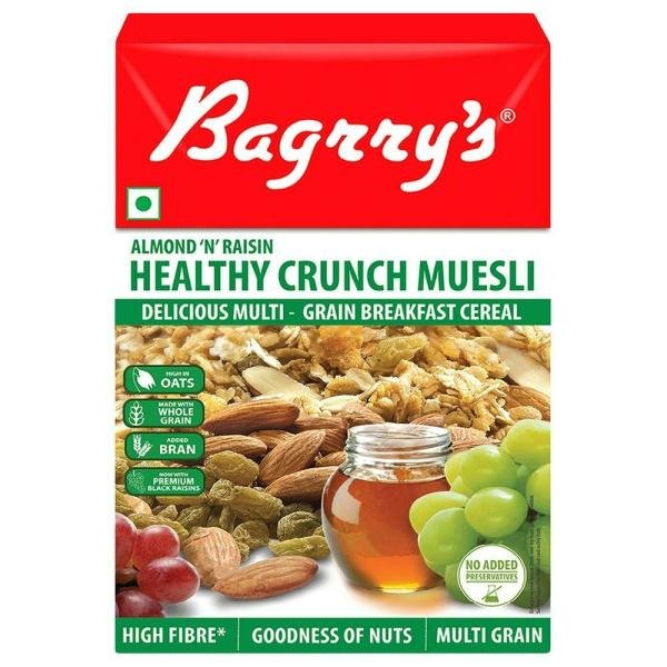 bagrry s healthy crunch muesli with almond n raisin 500 g product images o491390346 p590040909 0 202203170405