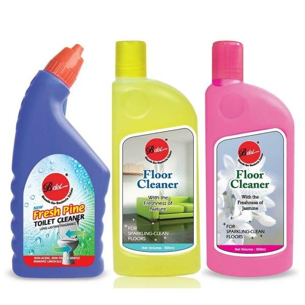 Bdel Floor & Toilet Cleaner Combo Pack (500 ml +500 ml + 500 ml)