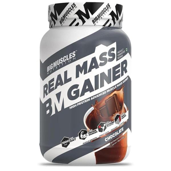 bigmuscles nutrition chocolate real mass gainer health supplement 1 kg product images orvsb8jc8gy p590800590 0 202109211717