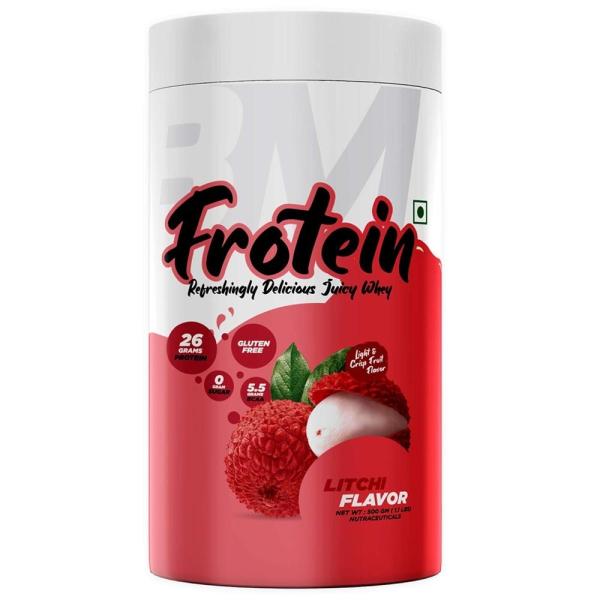 bigmuscles nutrition frotein 26g refreshing litchi hydrolysed whey protein isolate 15 servings 500 g product images orvaxii582i p590628808 0 202108312011