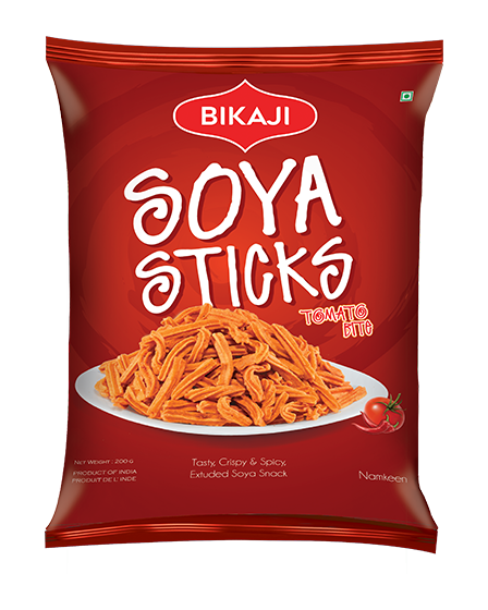 bikaji soya sticks tomato bites