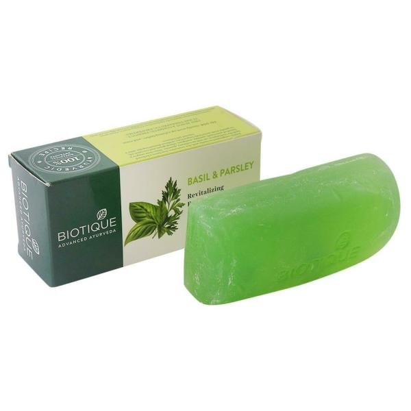 biotique basil parsley revitalizing body soap 150 g product images o490007140 p490007140 0 202203150150