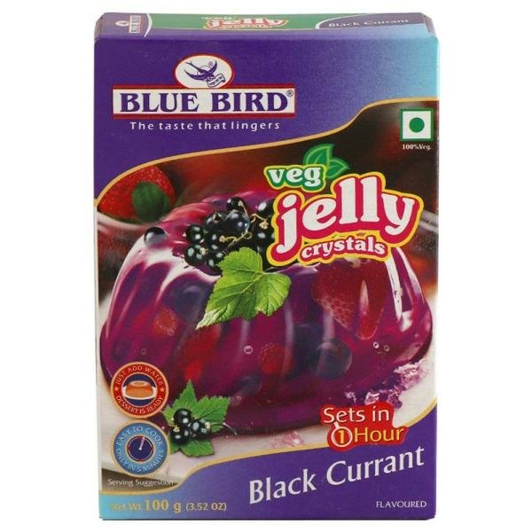 Blue Bird Black Currant Veg Jelly Crystals 100 g
