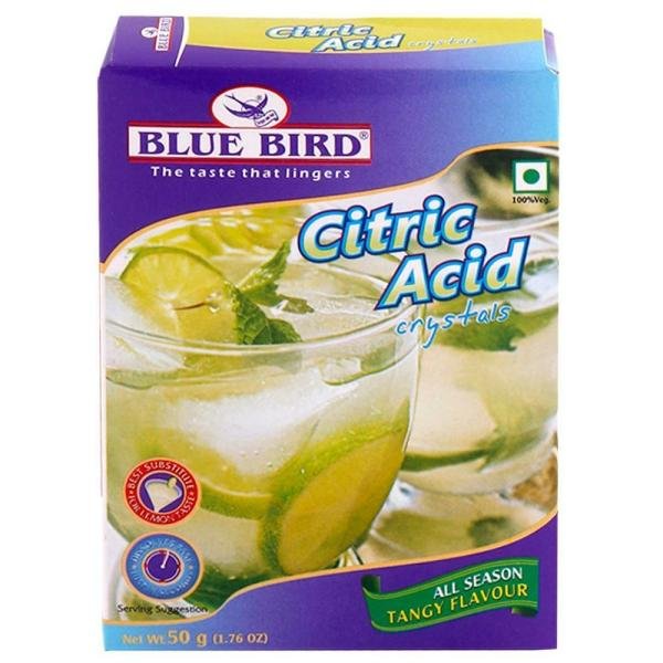 Blue Bird Citric Acid Crystals 50 g