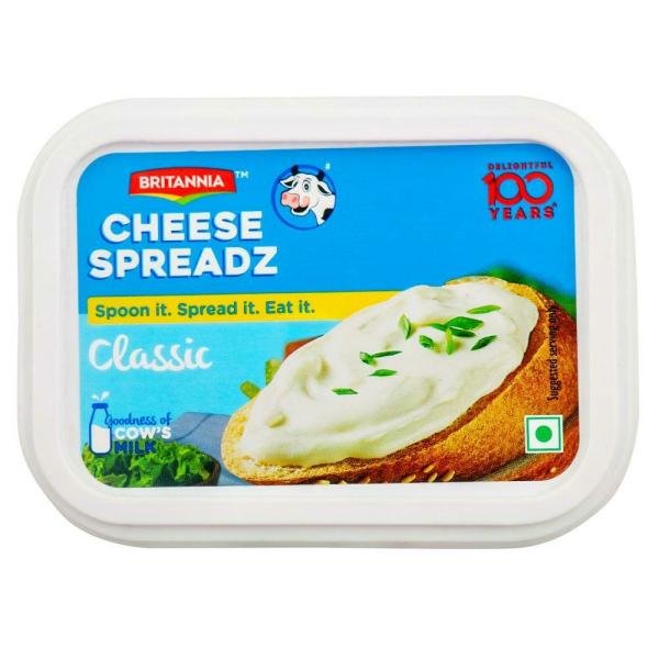 britannia classic cheese spreadz 180 g container product images o490007348 p490007348 0 202203151612