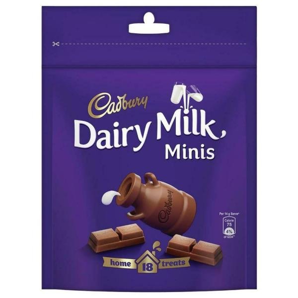 cadbury dairy milk home treats mini chocolate bar 126 g product images o491062305 p491062305 0 202203150917
