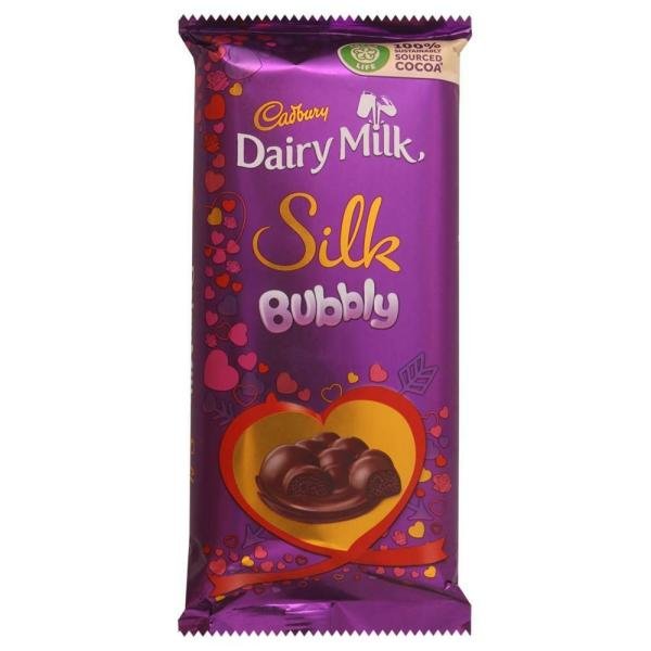cadbury dairy milk silk bubbly chocolate bar 120 g product images o491213889 p491213889 0 202203150522