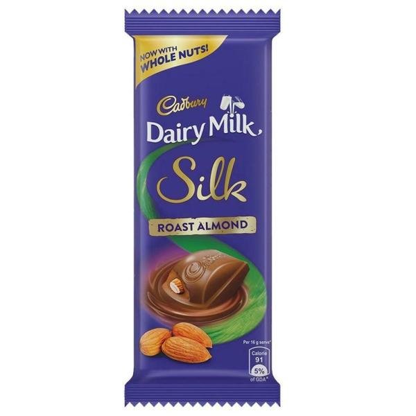 cadbury dairy milk silk roast almond chocolate bar 143 g product images o490659558 p490659558 0 202203170715
