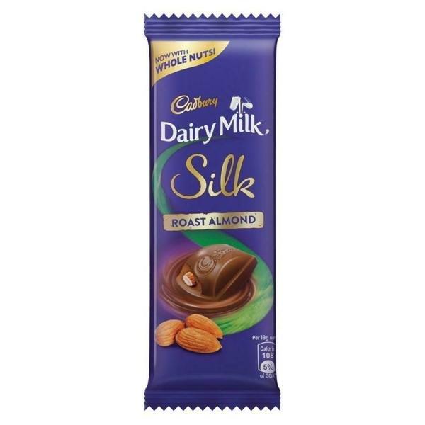 Cadbury Dairy Milk Silk Roast Almond Chocolate Bar 55 g