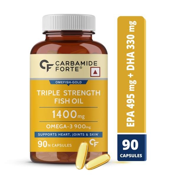 carbamide forte triple strength fish oil capsules with omega 3 90 tabs product images orvgfhdaexg p590594878 0 202204062027
