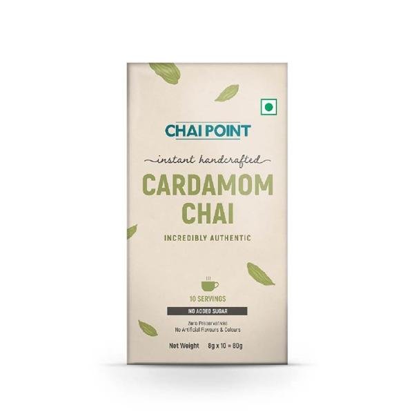 chai point cardamom instant tea without sugar elaichi tea 10 sachets instant chai premix tea assam tea elaichi mix product images orvqrjo5yc8 p591127065 0 202202261447