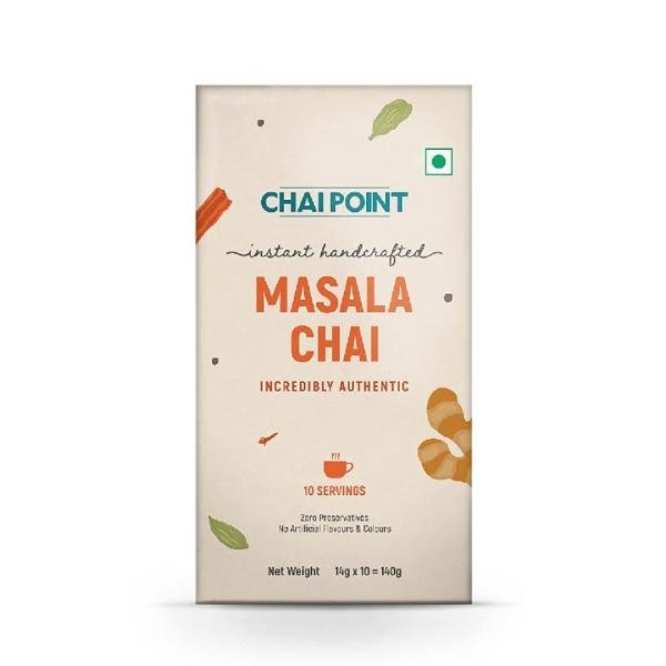 chai point instant masala tea incredibly authentic masala flavored tea 10 sachets masala chai instant premix tea pack of 1 product images orvae2q82yc p591127032 0 202202261446