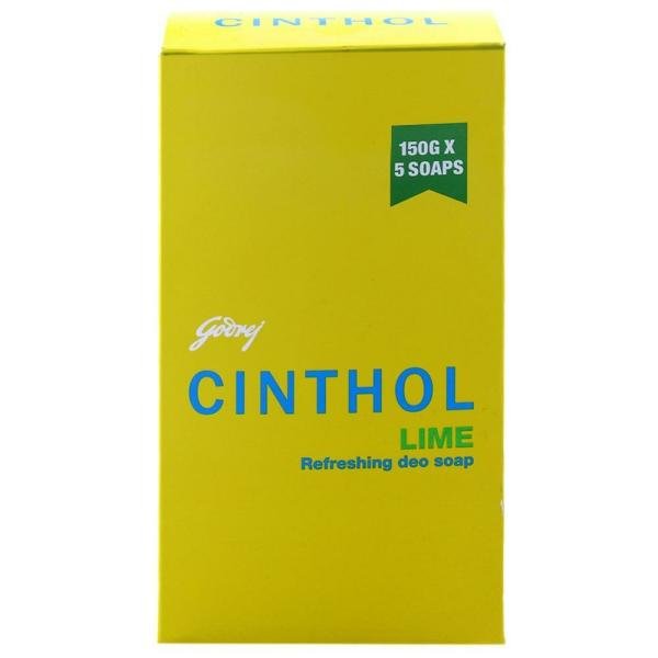 cinthol lime refreshing deo soap 150 g pack of 5 product images o491587350 p491587350 0 202203151002