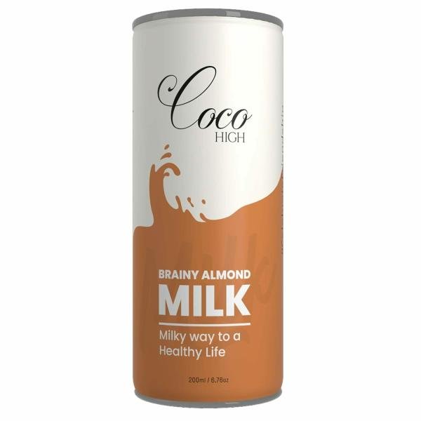 coco high brainy almond badam flavour milk 200 ml 16 cans flavoured milk drink high protein unique taste ready to drink ready to serve milkshake product images orvvus9oiwd p595245929 0 202211120127