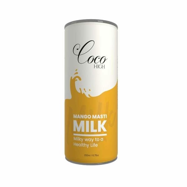 coco high mango masti flavour milk 200 ml 24 cans flavoured milk drink high protein unique taste ready to drink ready to serve milkshake product images orvvswinoi9 p595244109 0 202211120005
