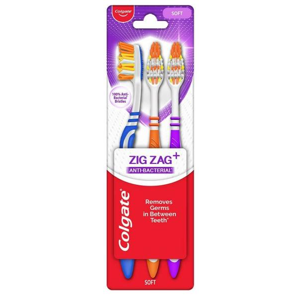 colgate assorted zig zag soft toothbrush pack of 3 product images o490886427 p490886427 0 202203170621