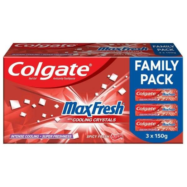 colgate max fresh spicy fresh anticavity toothpaste 150 g pack of 3 product images o491652548 p590126552 0 202203171009