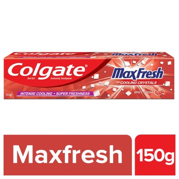 Colgate Max Fresh Spicy Fresh Red Gel Anticavity Toothpaste 150 g