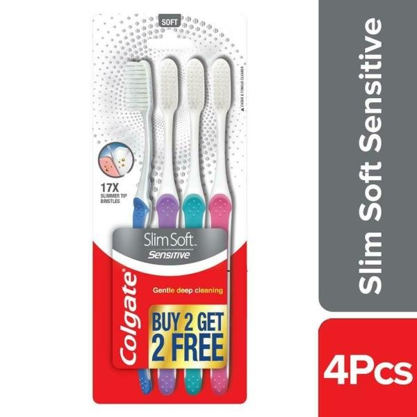 colgate slim soft sensitive toothbrush buy 2 get 2 free product images o491061171 p491061171 0 202203170917