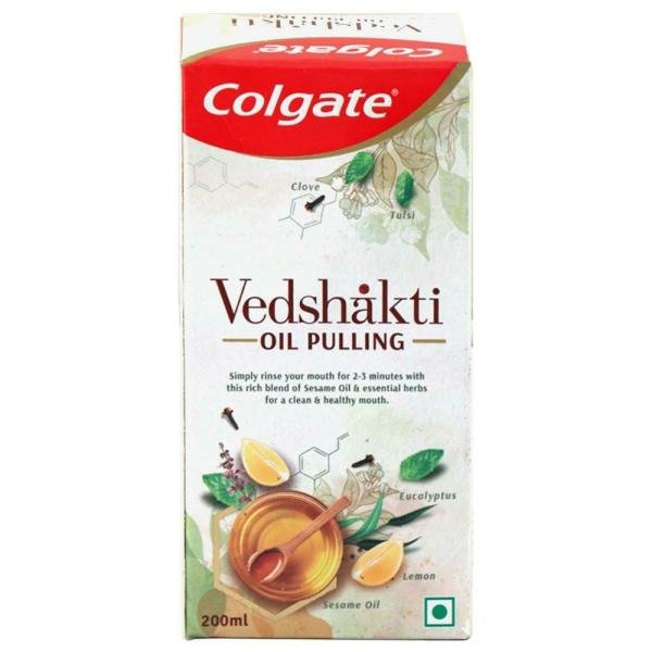 colgate vedshakti sesame oil lemon eucalyptus oil pulling 200 ml product images o491961171 p590127211 0 202203170611