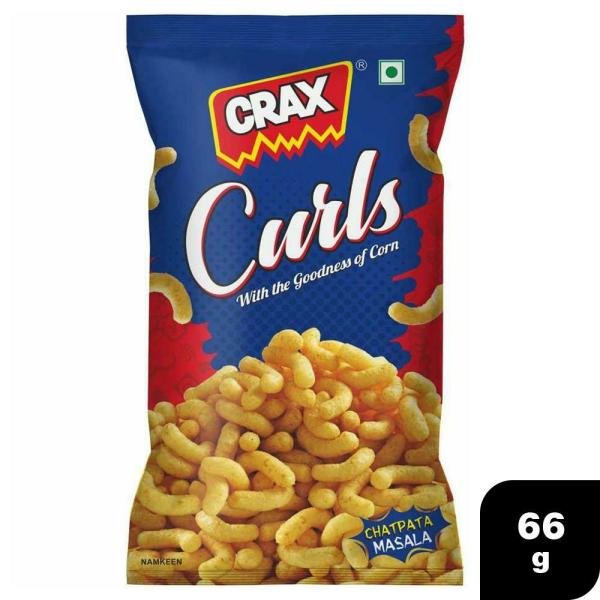 Crax Chatpata Masala Curls 66 g
